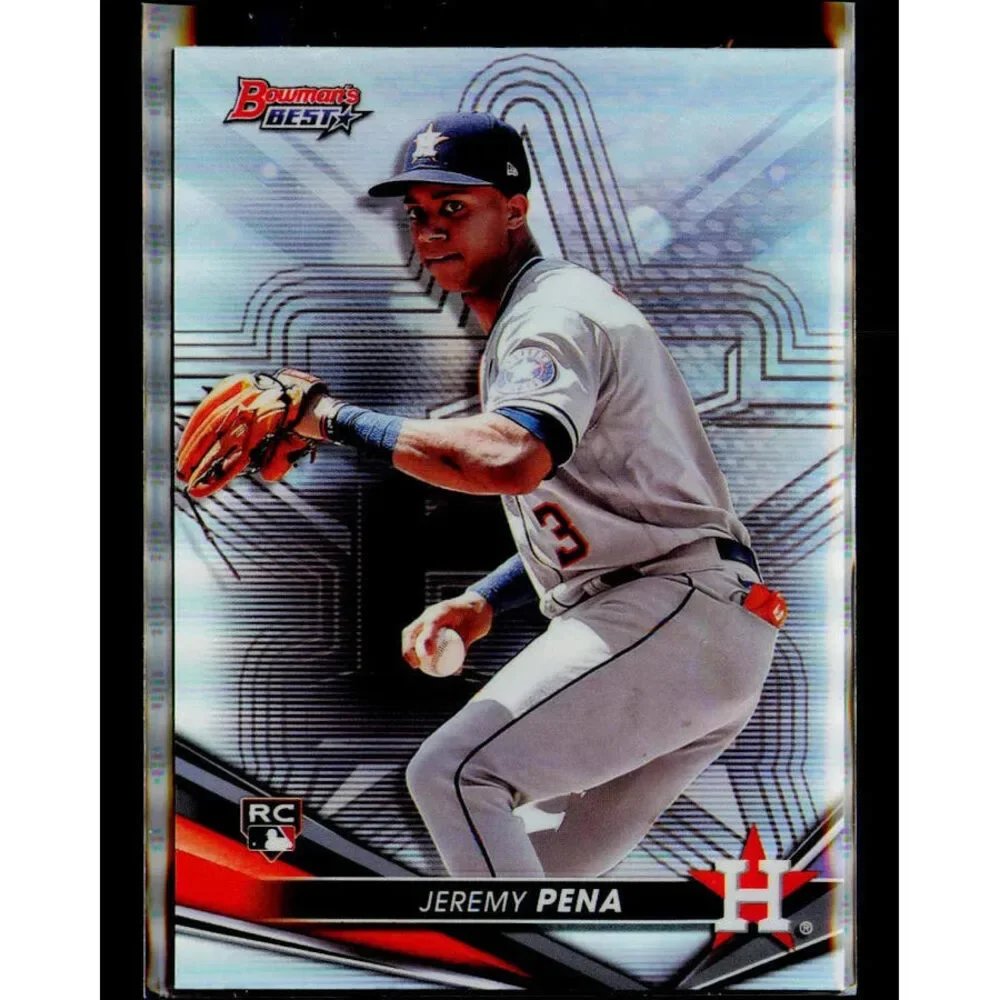 2022 Bowman's Best Refractor Jeremy Pena Rookie #26 Houston Astros